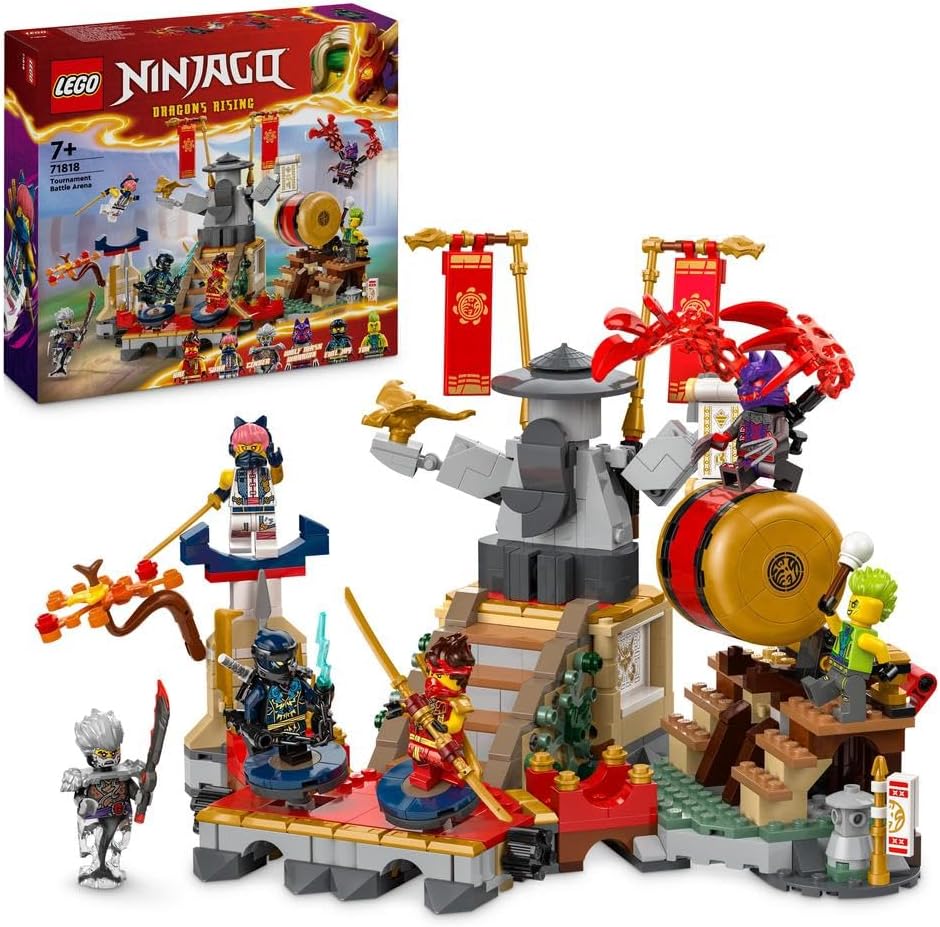 ليجو نينجاغو لعبة بطولة باتل أرينا مكعبات التركيب LEGO