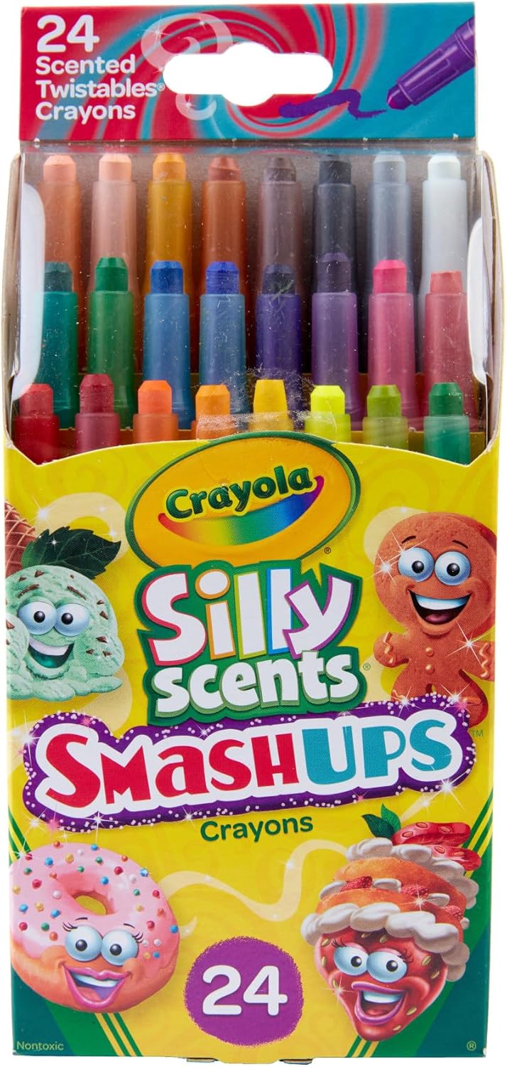 كرايولا أقلام تلوين صغيرة 24 قطعة رسم و تلوين Crayola