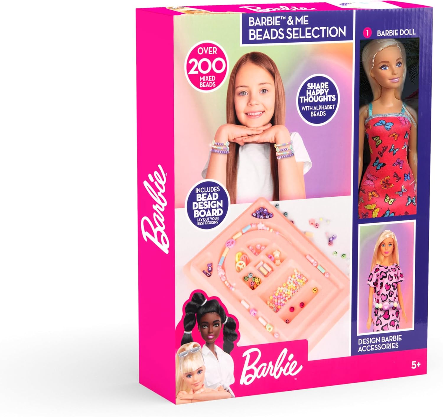 باربي دمية مع صناعة وتصميم الخرز دمية مع اكسسوارات Barbie