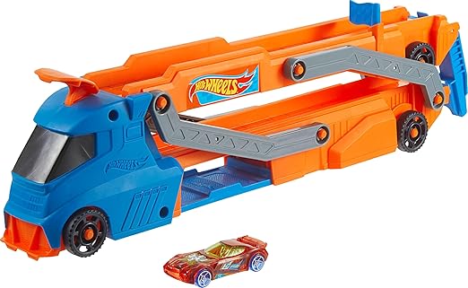 هوت ويلز شاحنة نقل مع مسار مركبات مع مسار HotWheels