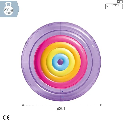 انتكس عوامة جزيرة رينبو فيستا عوامات ومراتب Intex