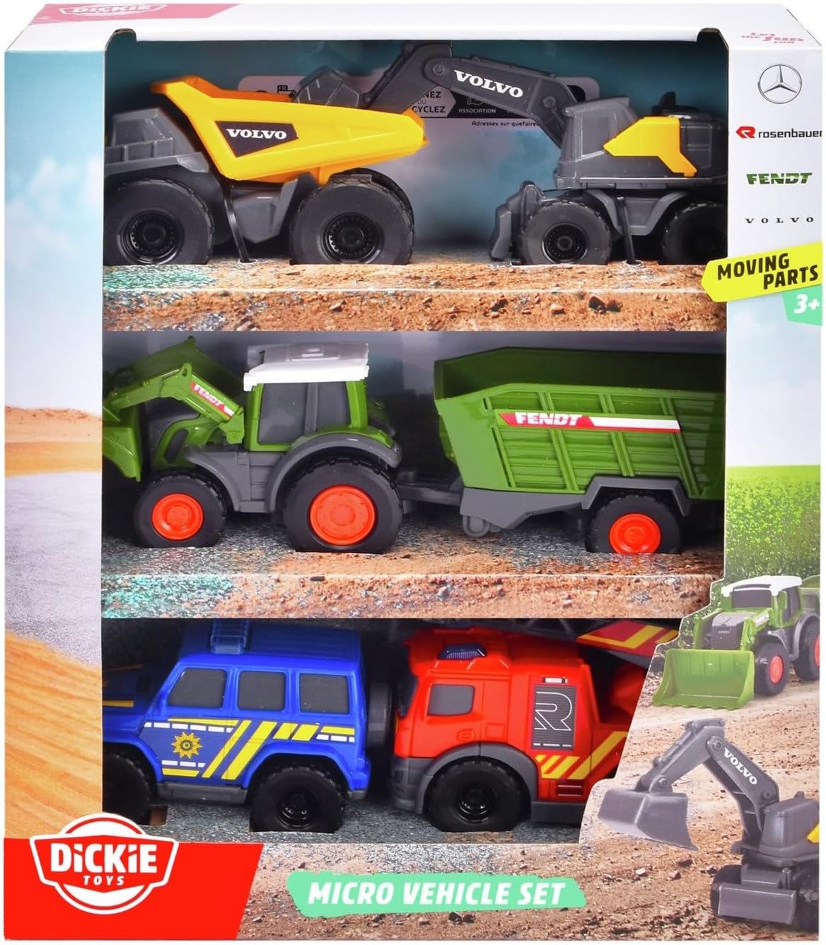 ديكي تويز عبوة مركبة صغيرة 8 سم المركبات المتنوعه Dickie Toys