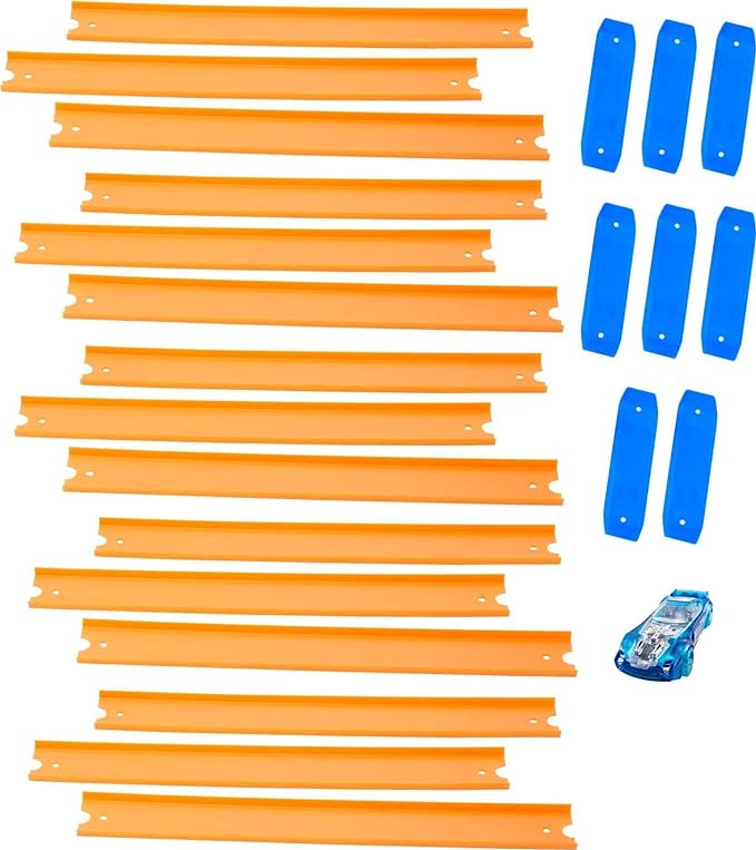هوت ويلز تراك بيلدر ستريت تراك 4 متر مركبات مع مسار HotWheels