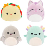 سكويش مالوز دمى ميكرومالو 4 قطع الالعاب القطنية Squishmallows