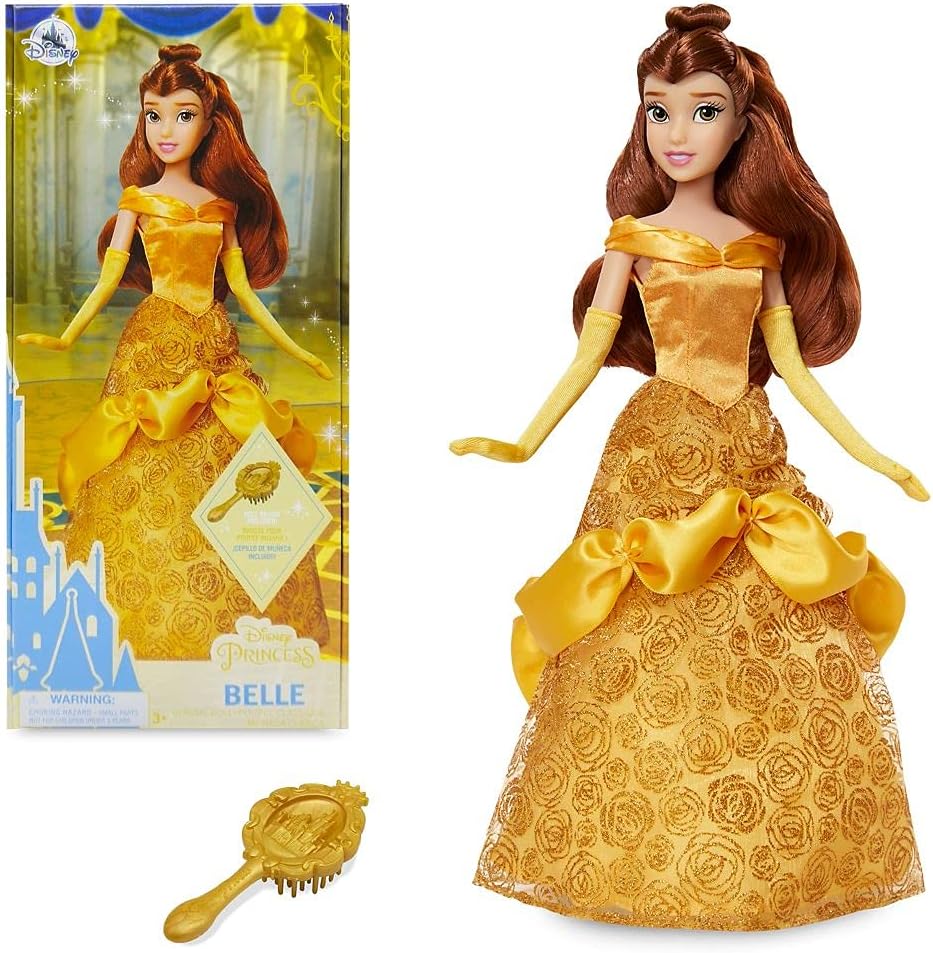 ديزني برينسس دمية بيل دمية مع اكسسوارات Disney