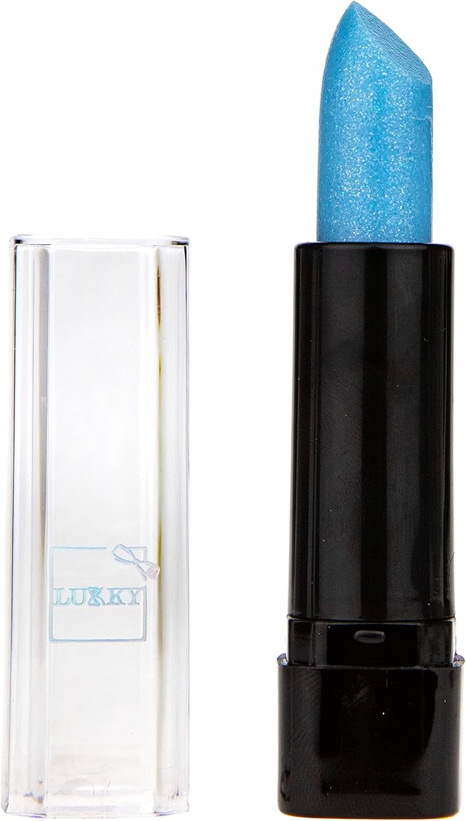 لوكي أحمر شفاه متغير اللون ازرق المكياج والتجميل LUKKY