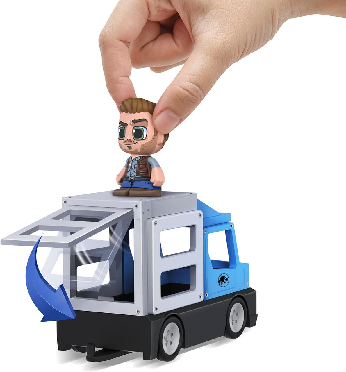 تايل تاون مكعبات مناظير ديناصور جوراسيك وورلد مكعبات المغناطيس Tile Town