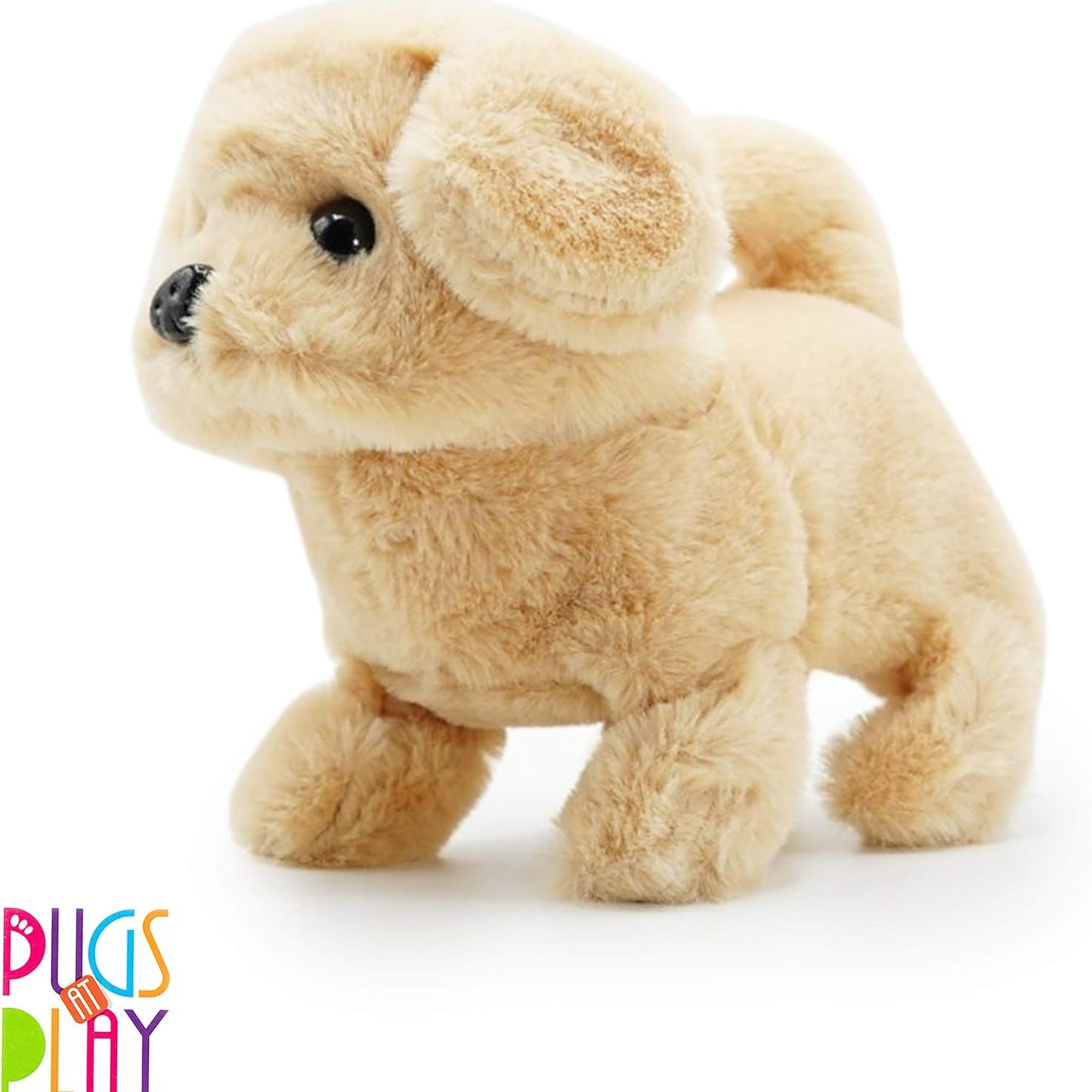 باجز ات بلاي دمية الجرو التفاعلية الالعاب القطنية Pugs at Play