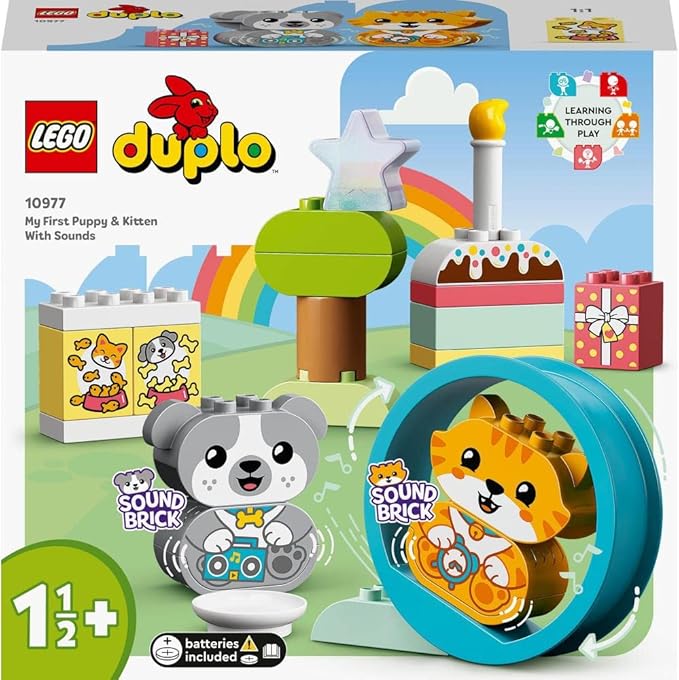 ليجو مكعبات بناء جروتي وقطتي الأولى مكعبات التركيب LEGO