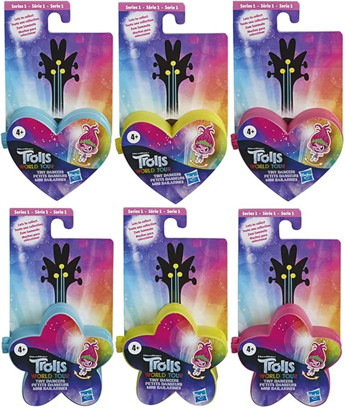 ترولز مجسم تيني دانسرز متنوع المجسمات Trolls