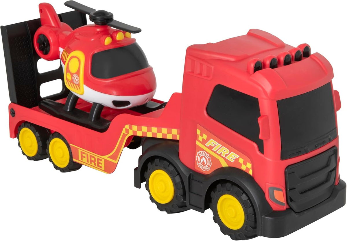 تيمستيرز شاحنة نقل اطفاء مركبات الأطفال Teamsterz