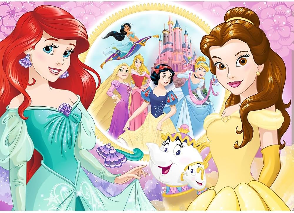 بزل الاميرات 100 قطعة العاب البزل Trefl