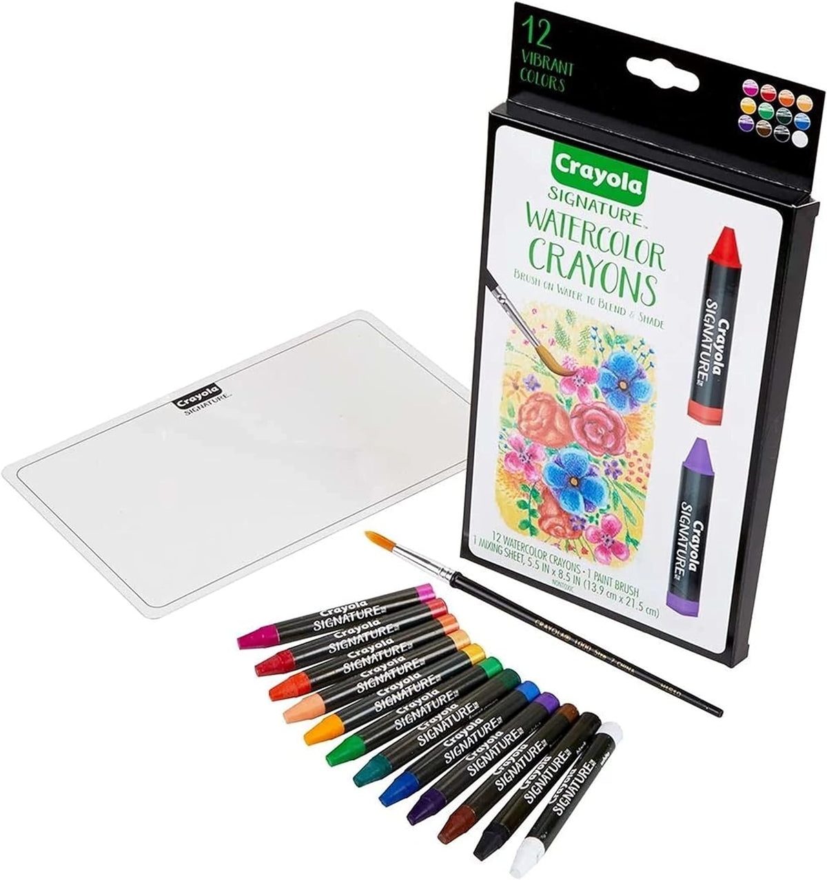 كرايولا قلم تلوين مائي 12 قطعة رسم و تلوين Crayola