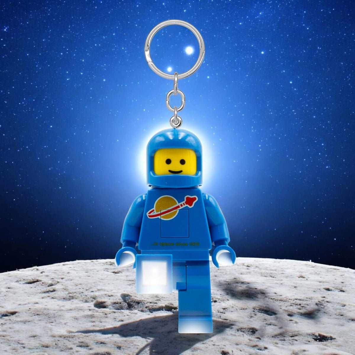 ليجو مصباح مفتاح سبيس مان مكعبات التركيب LEGO
