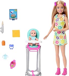 باربي العاب بيبي سيترز انك من سكيبر دمية مع اكسسوارات Barbie