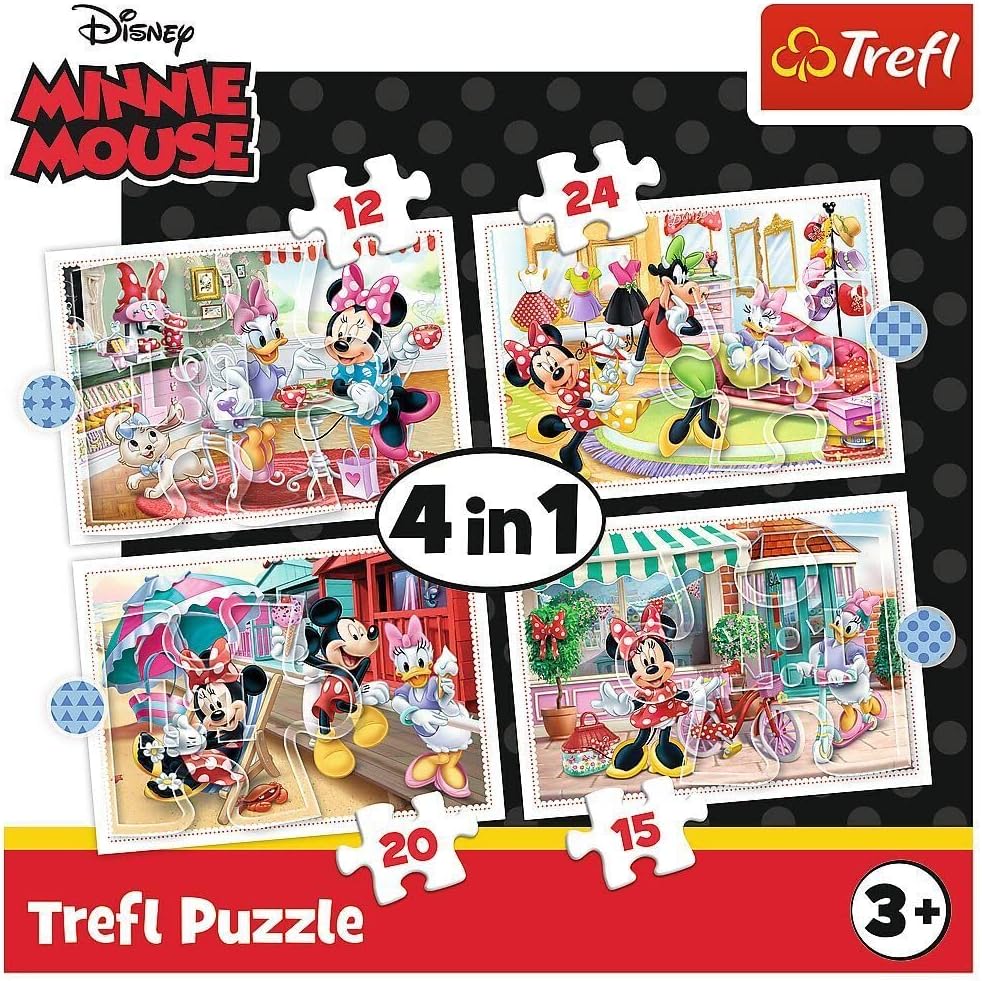بازل ميني ماوس 4 في 1 العاب البزل Trefl