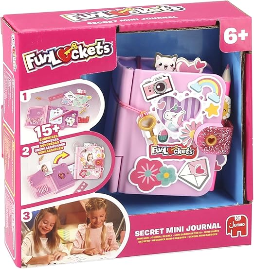 فان لوكيتس مذكراتي السرية الصغيرة رسم و تلوين FUNLOCKETS