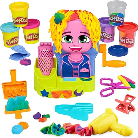 بلاي دوه لعبة صالون تصفيف الشعر الصلصال والمعجون Play-Doh
