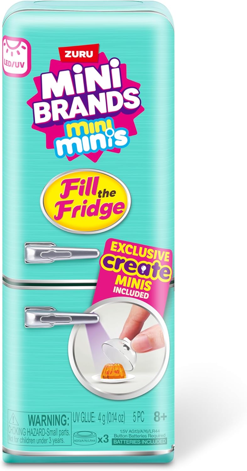 ميني براندز لعبة الثلاجة الراتنج المجسمات Zuru
