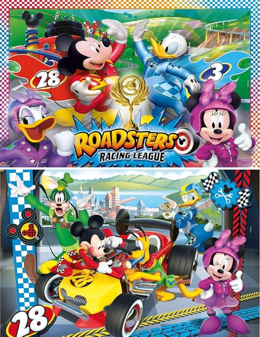 كلمنتوني بزل ميكي في سباق السيارات العاب البزل Clementoni