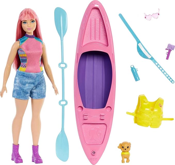 باربي دمية ديزي للتخييم دمية مع اكسسوارات Barbie