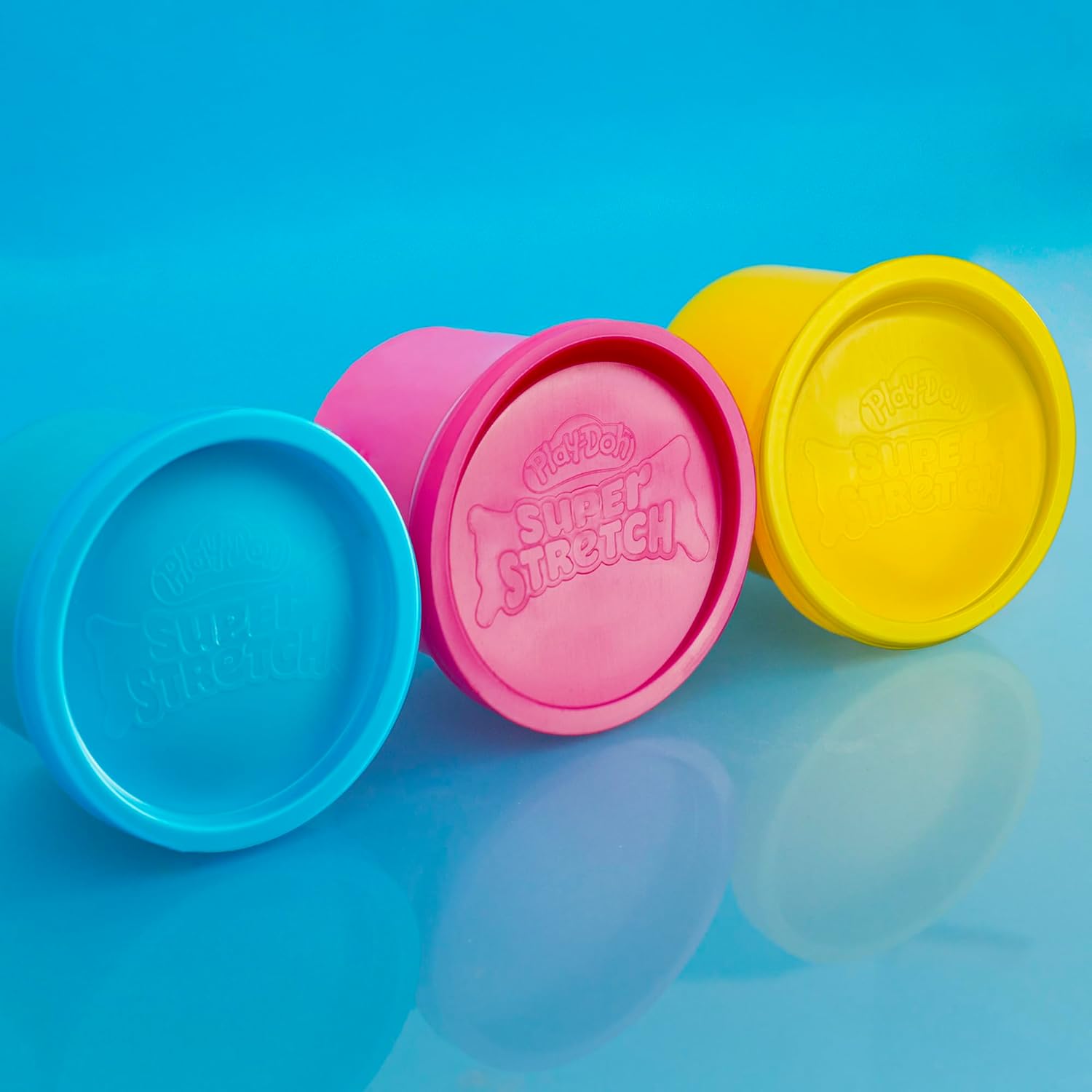 بلاي دوه معجون صلصال فائق التمدد 3 علب الصلصال والمعجون Play-Doh