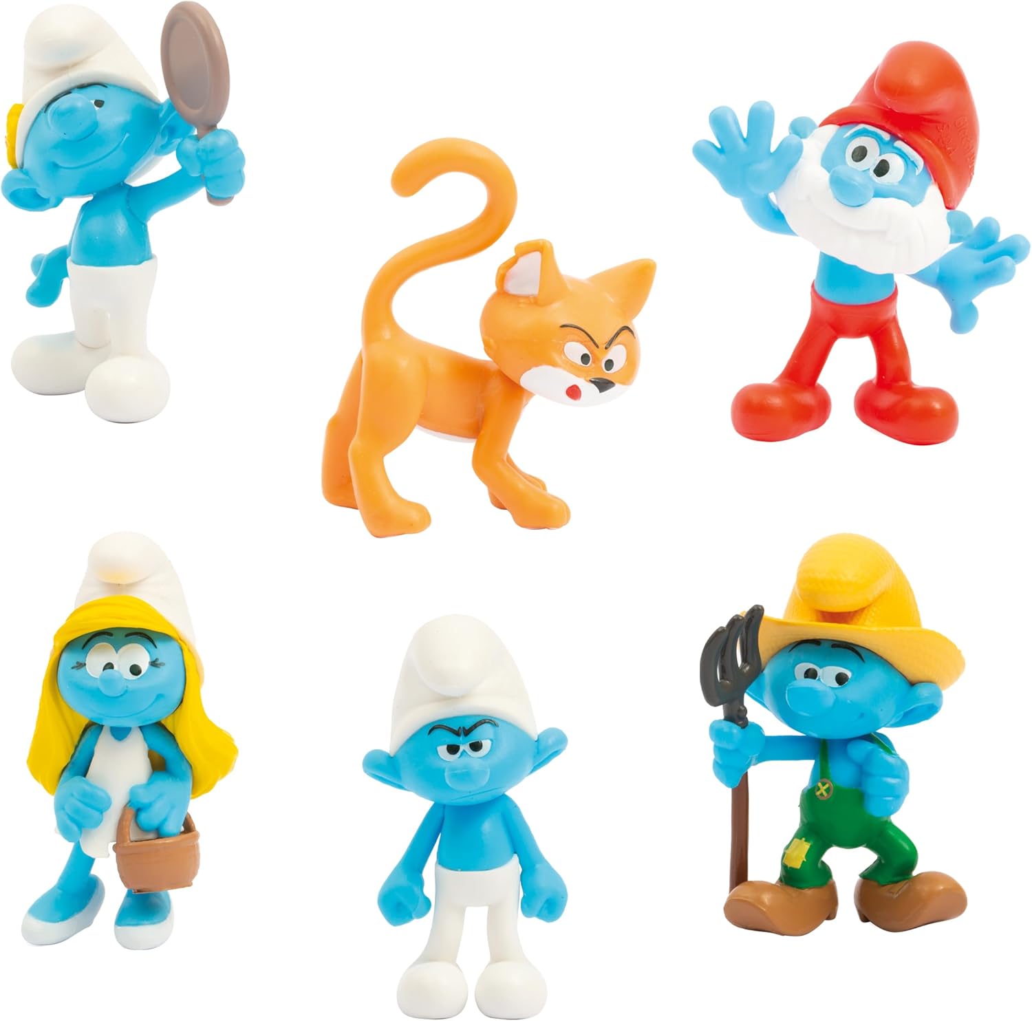 السنافر 6 شخصيات متنوع شخصيات كرتونية The Smurfs