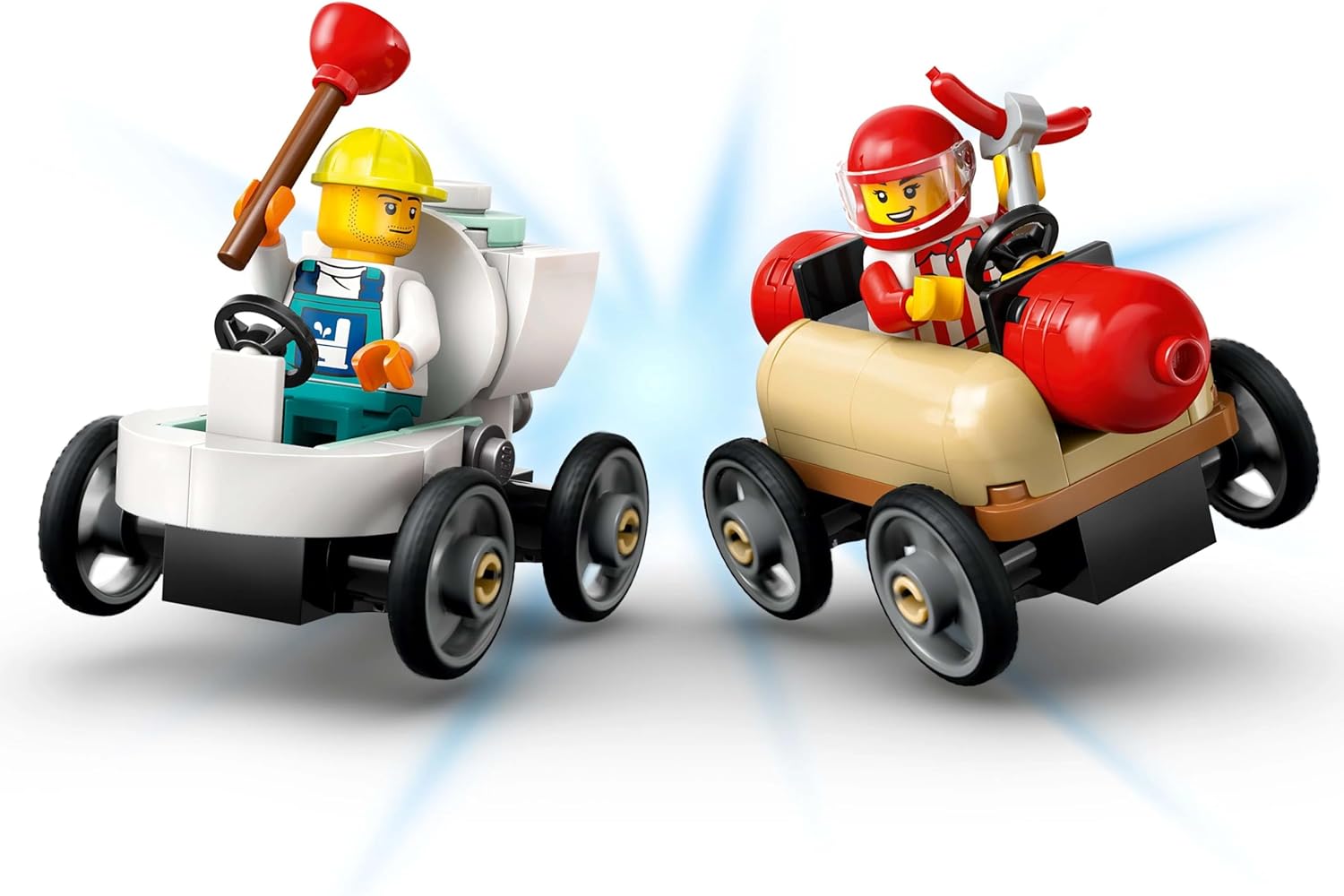 ليجو 60460 سيتي مسار منحدر سيارة السباق مكعبات التركيب LEGO