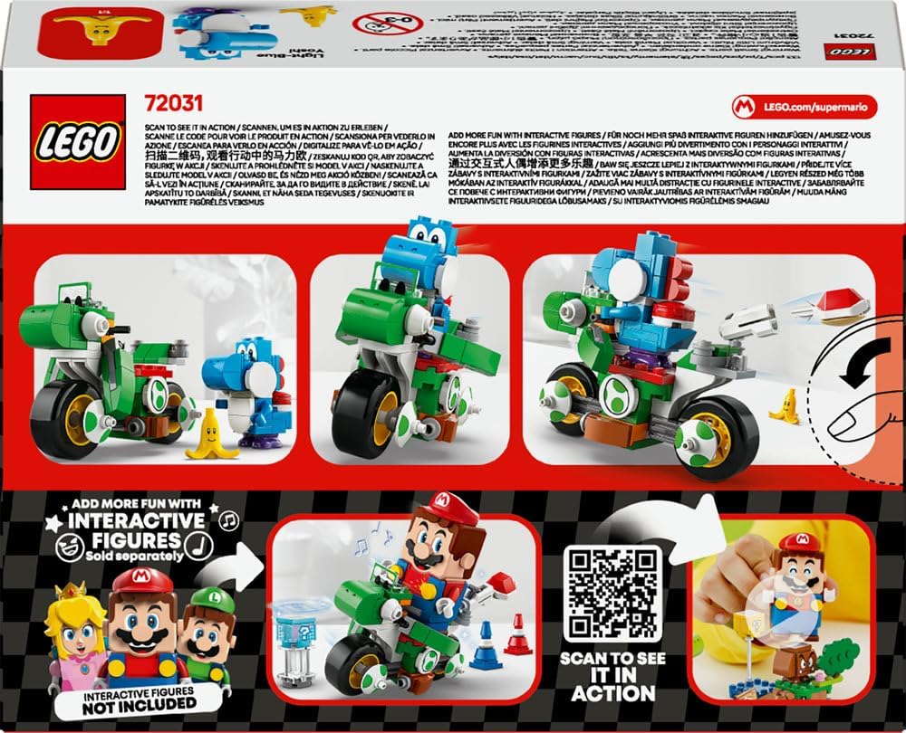 ليجو 72031 سوبر ماريو دراجة يوشي مكعبات التركيب LEGO
