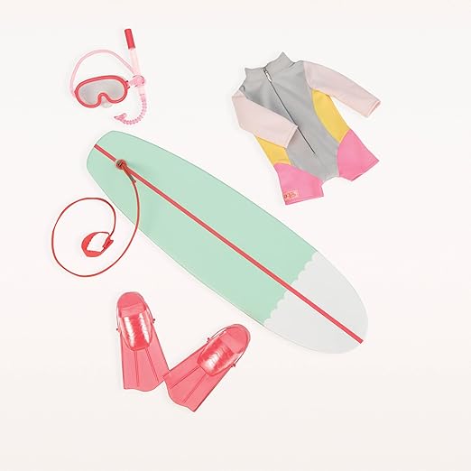 اور جينيريشن كورال مع كتاب 45 سم دمية مع اكسسوارات Our Generation