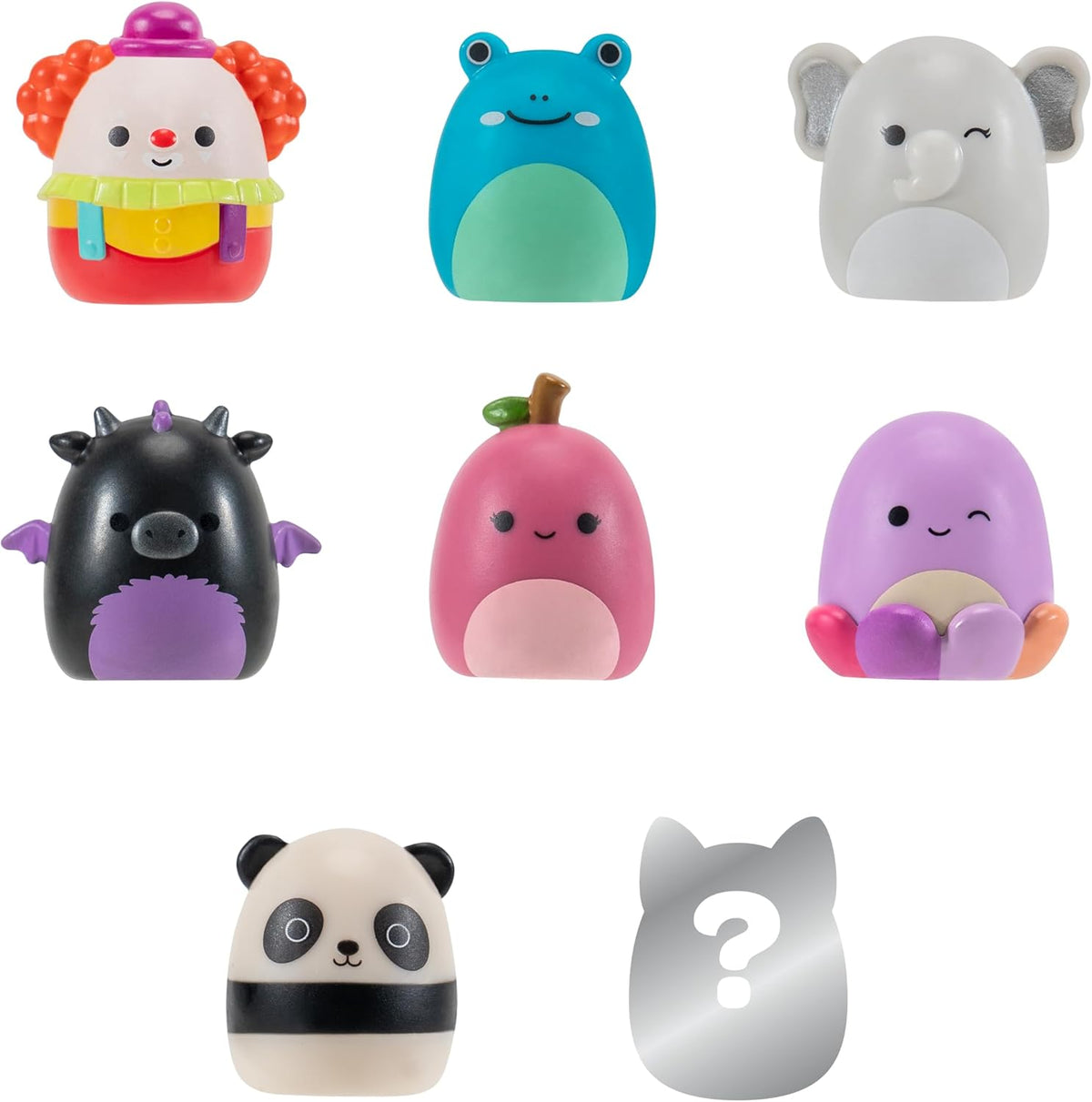 سكويش ايه لونغز مجسمات 8 قطع المجسمات Squishmallows