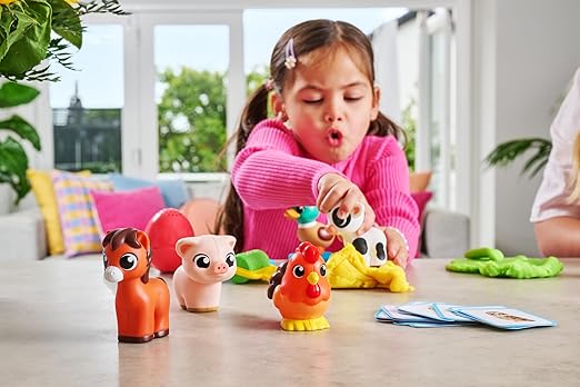 ايجي واوا كبسولة بيض مفاجئة حيوانات المزرعة تعليمي تفاعلي Zuru