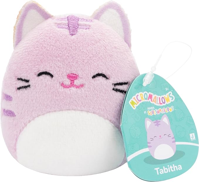 سكويش مالوز دمى ميكرومالو 4 قطع الالعاب القطنية Squishmallows