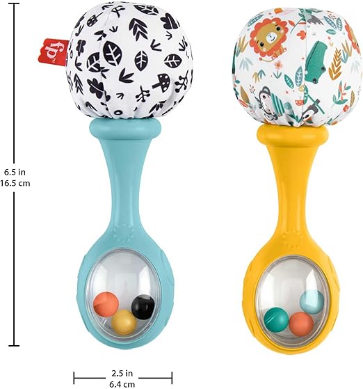 فيشر برايس لعبة خشخيشة ماراكاس مواليد تفاعلي Fisher-Price