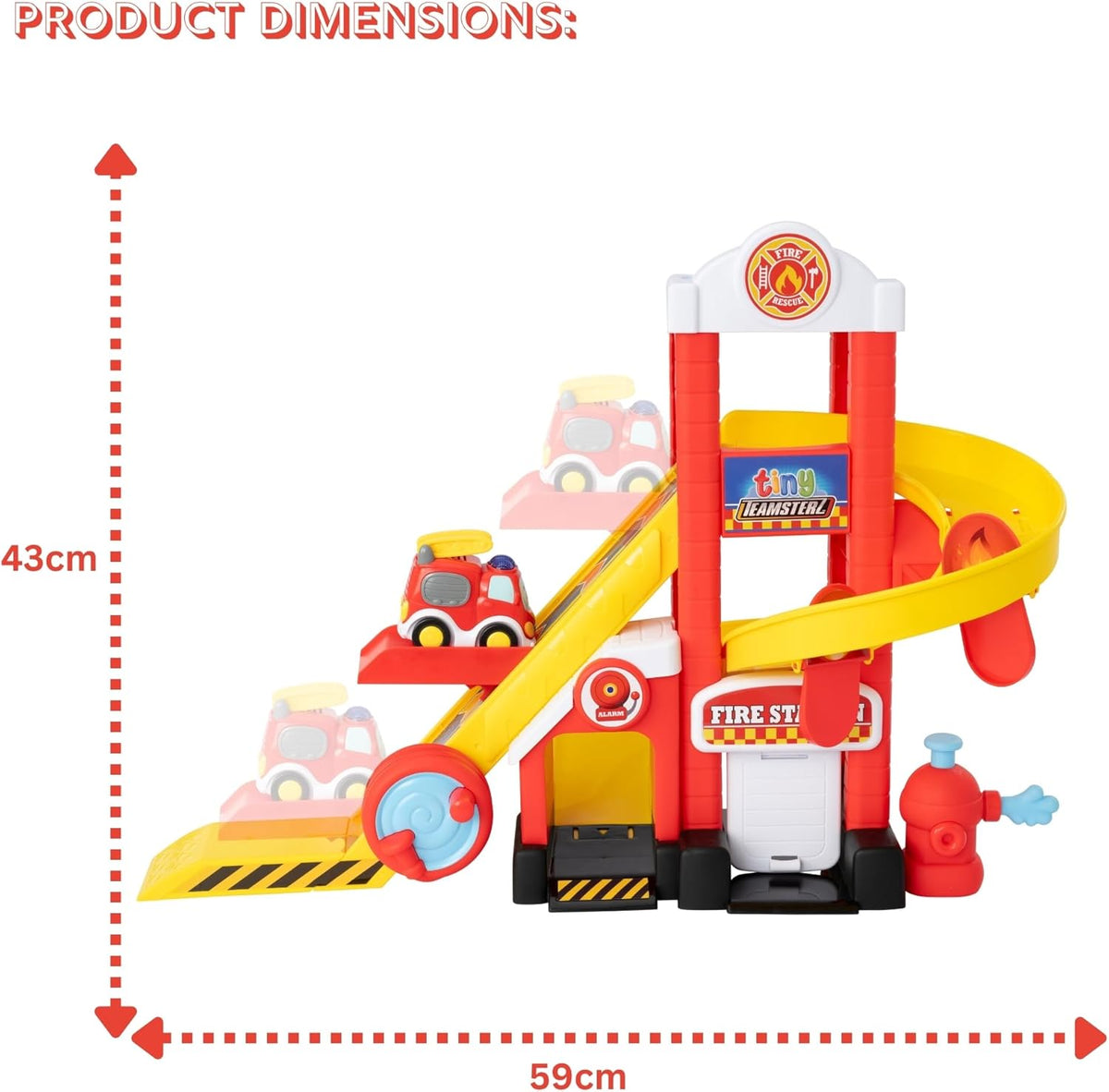 تيمسترز لعبة مقر الطوارئ مع سيارة مركبات مع مسار Teamsterz