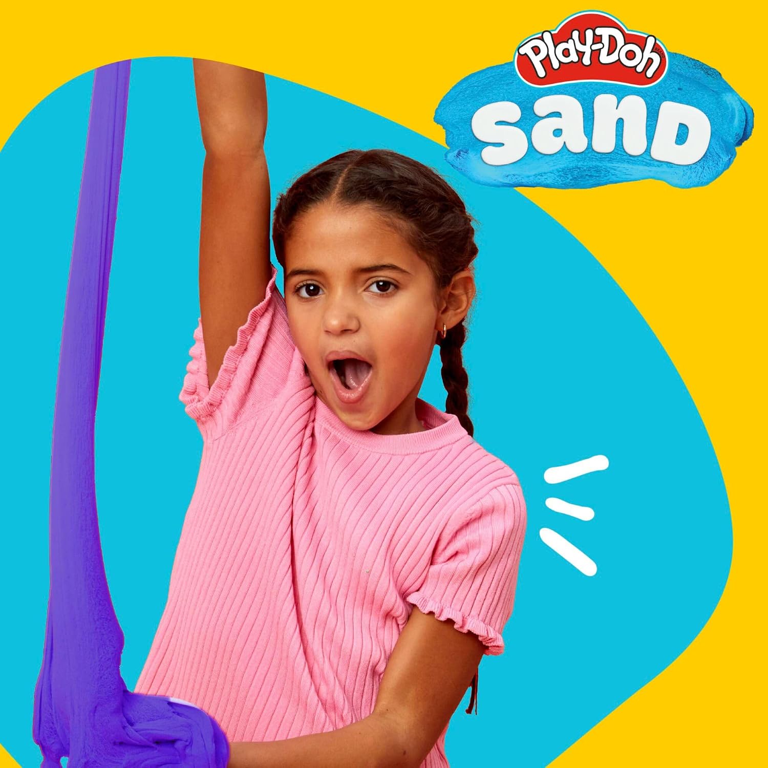 بلاي دوه مجموعة رمل تشكيلي 6 علب تشكيل الرمل Play-Doh