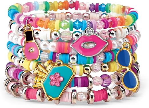 شيمر اند سباركل صانع اساور ميني مانيا بيوتي تشارمز الخرز والاكسسوارات Shimmer N Sparkle