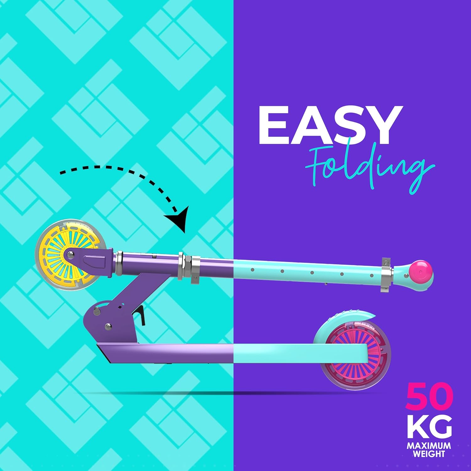 ال اي تي سكوتر سفينة الفضاء ازرق بعجلتين سكوتر عجلتين LiT