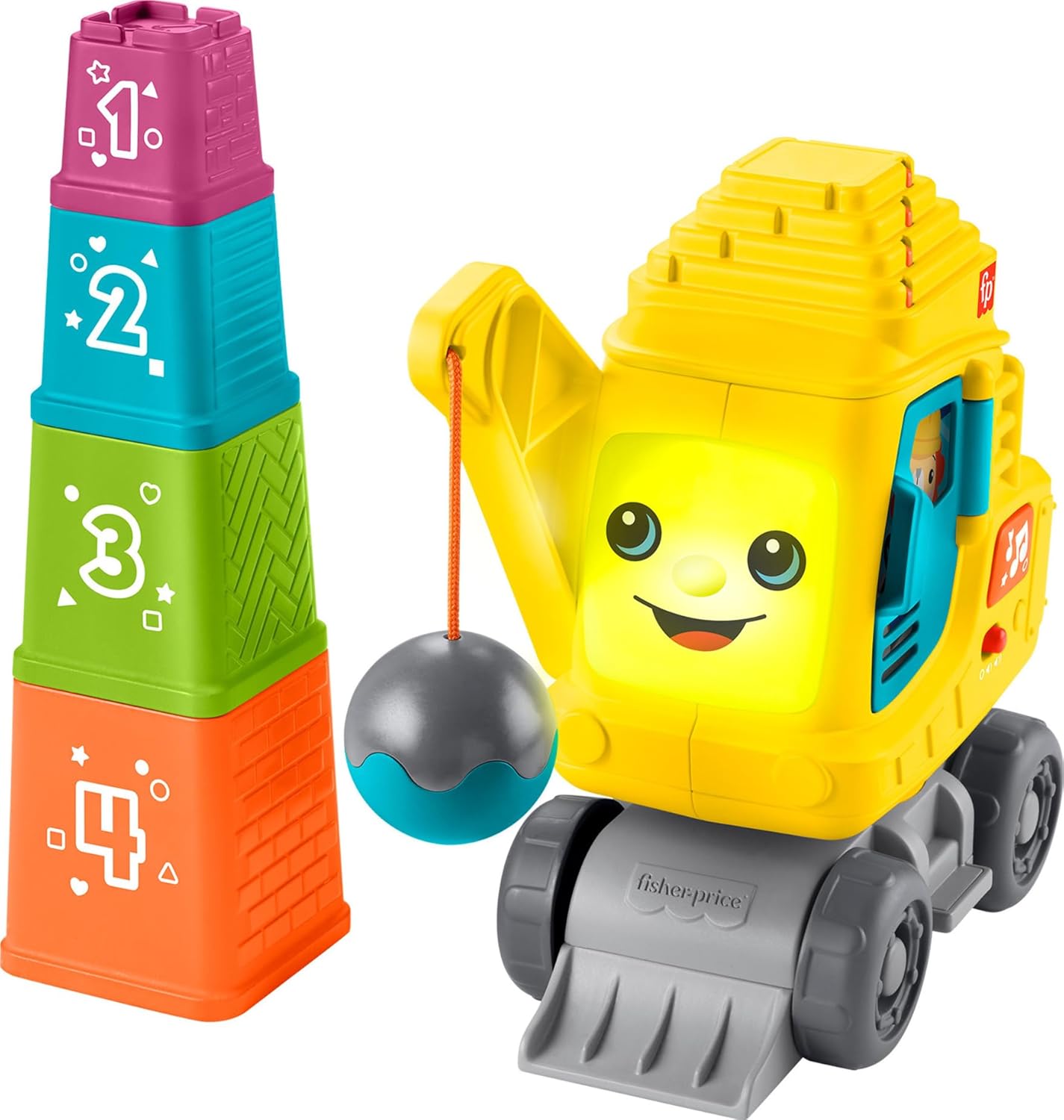 فيشر برايس رافعة العد والتكديس مواليد تفاعلي Fisher-Price