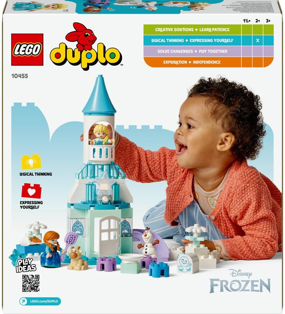 ليجو 10455 ديزني قلعة ديزني انا والسا مكعبات التركيب LEGO