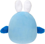 سكويش مالوز دمية طائر زرقاء مع منقار الالعاب القطنية Squishmallows