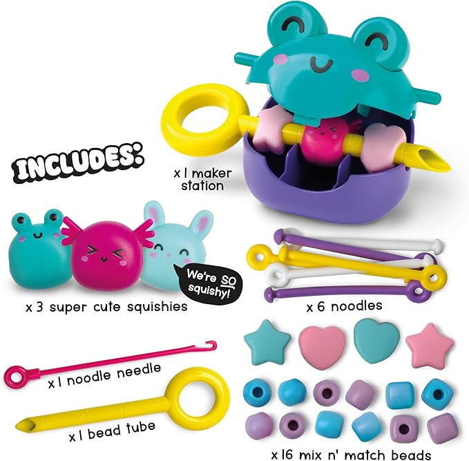 سو سكويشي ستايل ستوديو الضفدع الخرز والاكسسوارات So Squishy