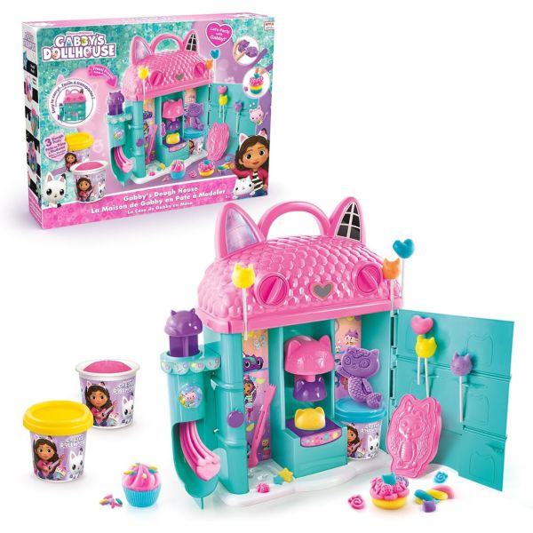 غابي دول هاوس بيت صلصال غابي الصلصال والمعجون Gabby Dollhouse