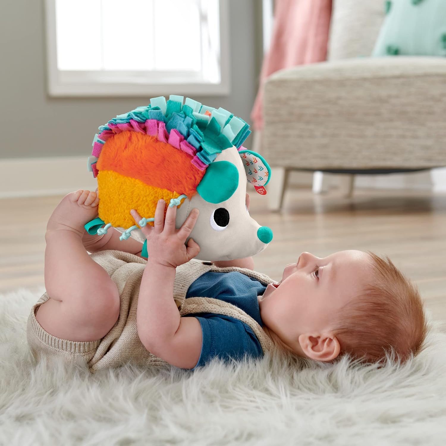 فيشر برايس دمية القنفذ كادل آند سناغل القطنية الالعاب القطنية Fisher-Price