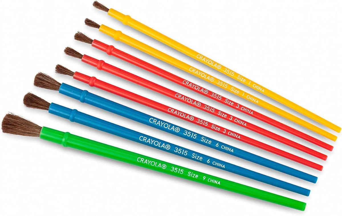 كرايولا فرش ارت اند كرافت 8 قطع رسم و تلوين Crayola