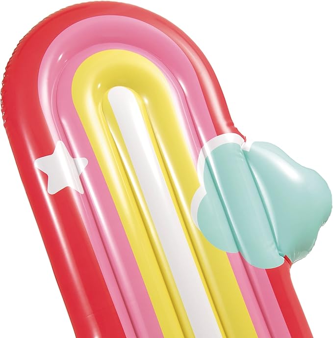 انتكس عوامة بتصميم سحابة رينبو عوامات ومراتب Intex