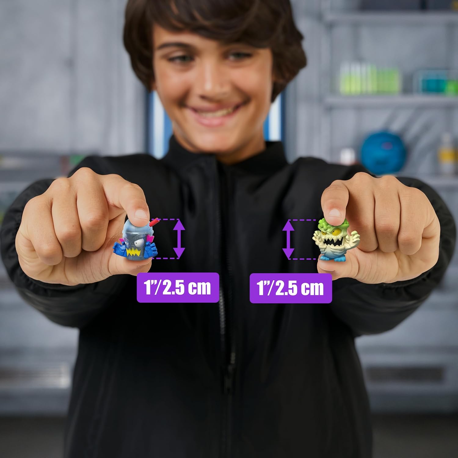 مستر بيست لاب مختبر أسراب مع 6 وحوش صغيرة المجسمات MrBeast Lab