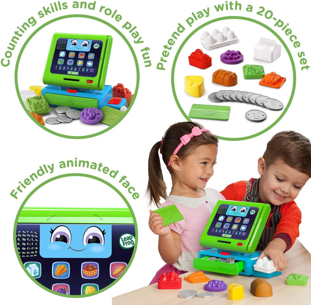 ليب فروغ كاشير تعليمي تفاعلي التسوق والوظائف LeapFrog