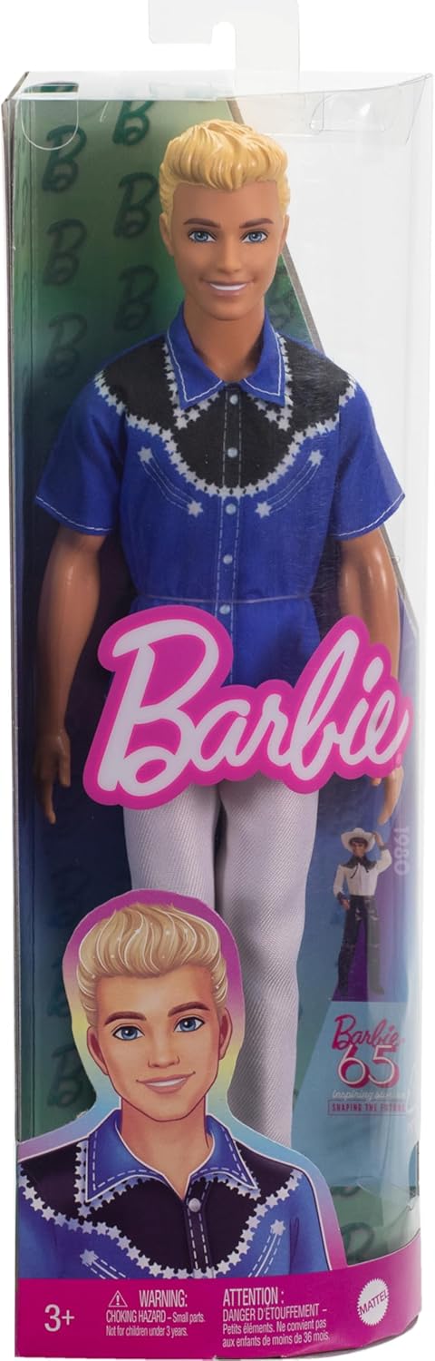 باربي دمية كين بقميصًا غربيًا دمى الشخصيات Barbie