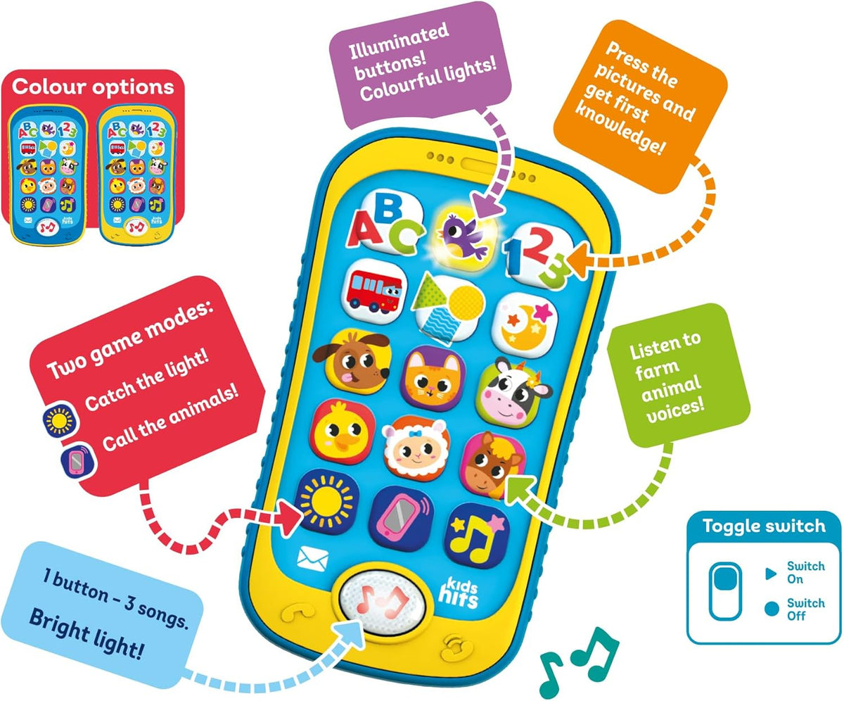 كيدز هيتس هاتف المزرعة مواليد تفاعلي Kids Hits